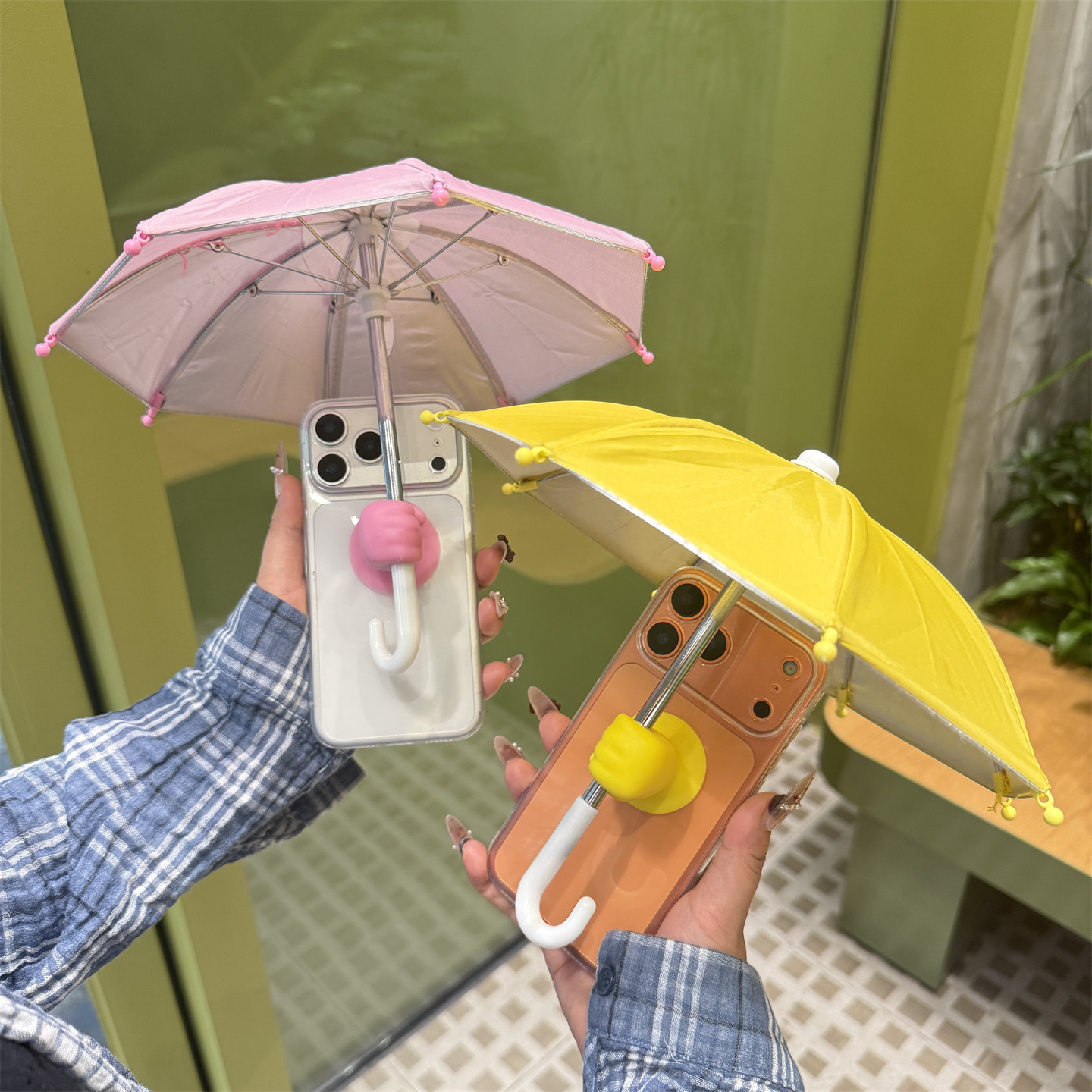 适用一加真我奇葩搞笑雨伞手机壳