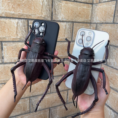 搞笑解压超大蟑螂手机壳适用小米