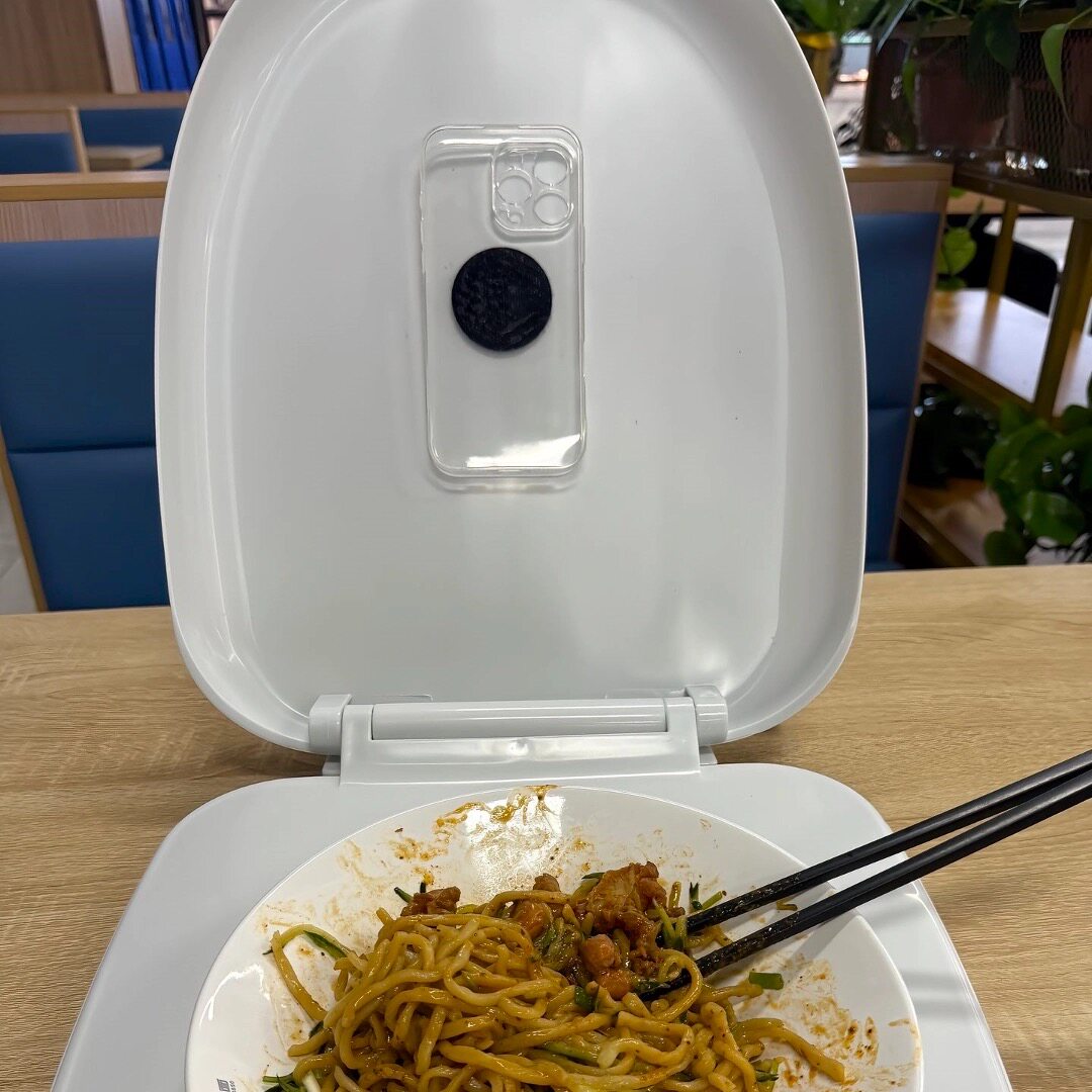 适用一加马桶盖超大恶搞怪手机壳