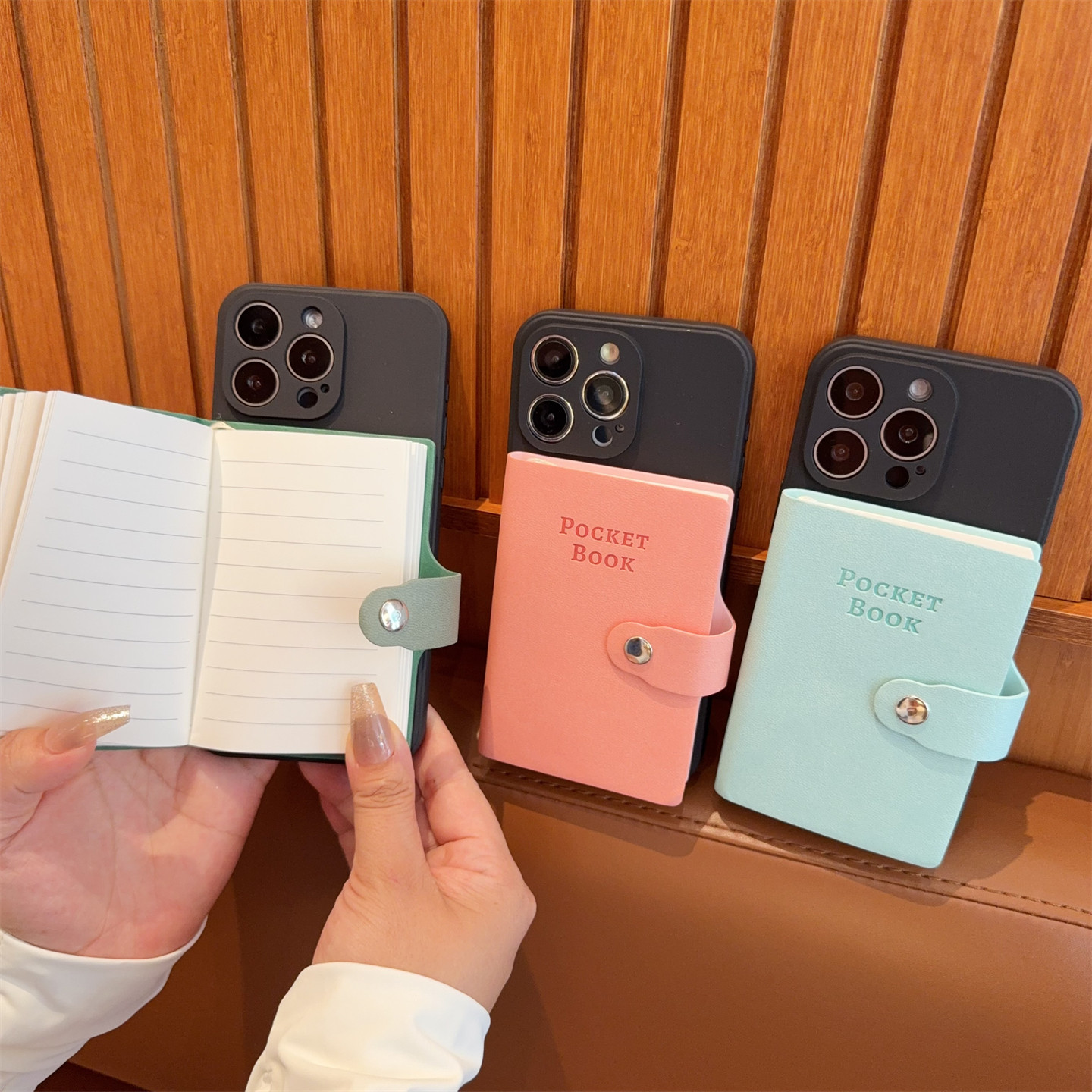 适用vivo创意带空白笔记本手机壳