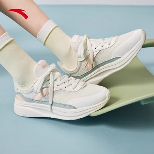 2025冬季 新款 网面透气鞋 安踏行者 运动鞋 女鞋 子轻便网鞋 女 休闲鞋