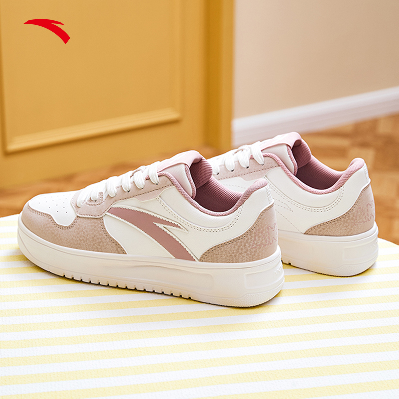 安踏板鞋女新款休闲运动鞋