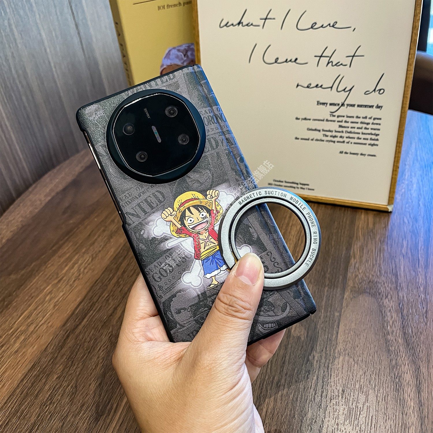 适用华为MATEX6全包中轴折叠手机壳新款vivoxfold5卡