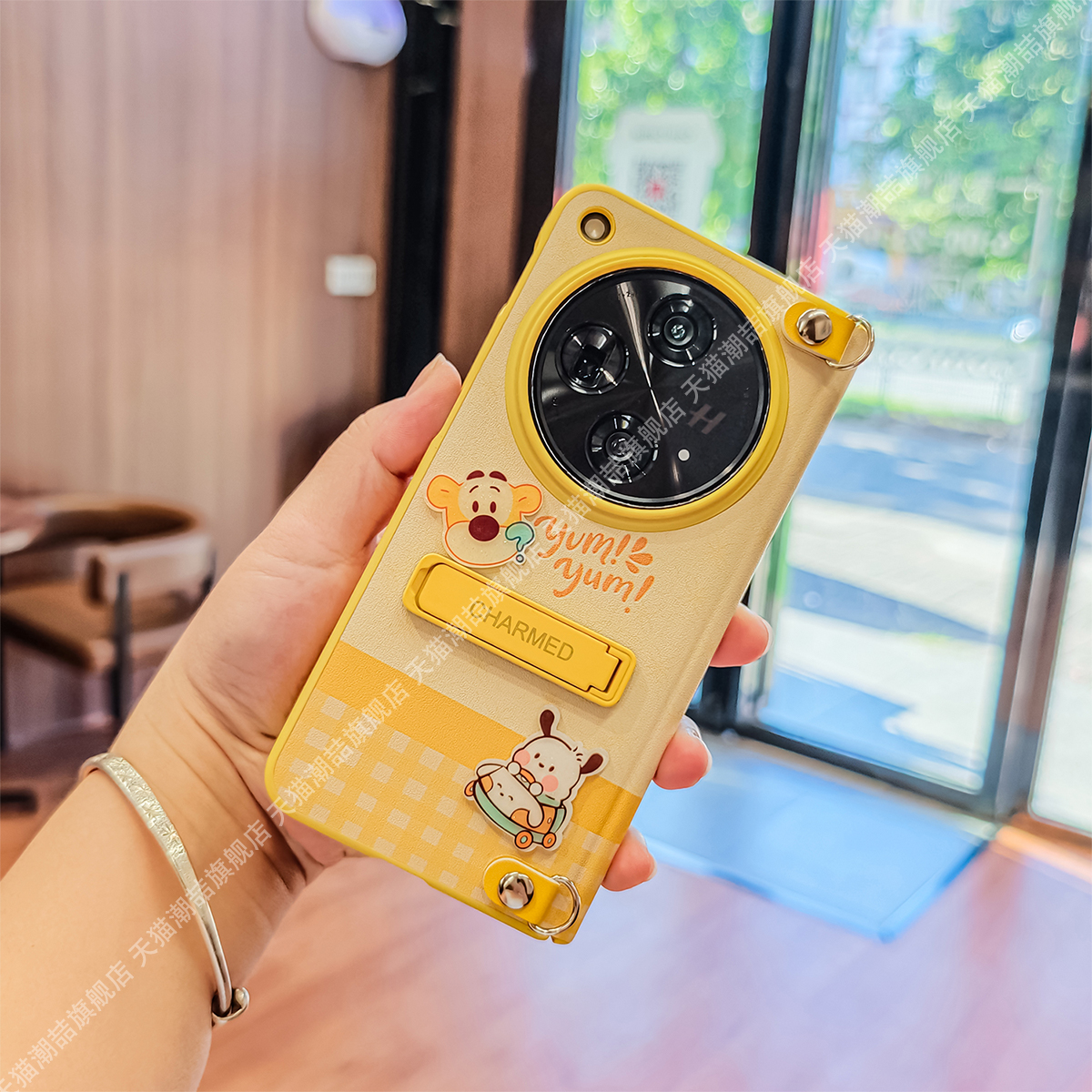 适用oppon3pc贴皮革卡通手机壳