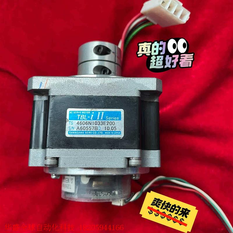 多摩川100W伺服电机型号TS4606N1033E200,1