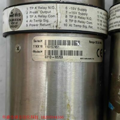 MKS 631D-32759 BARATRON CAPACI