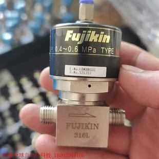N.C FUJIKIN 气动隔膜阀 0.4 0.6MPa