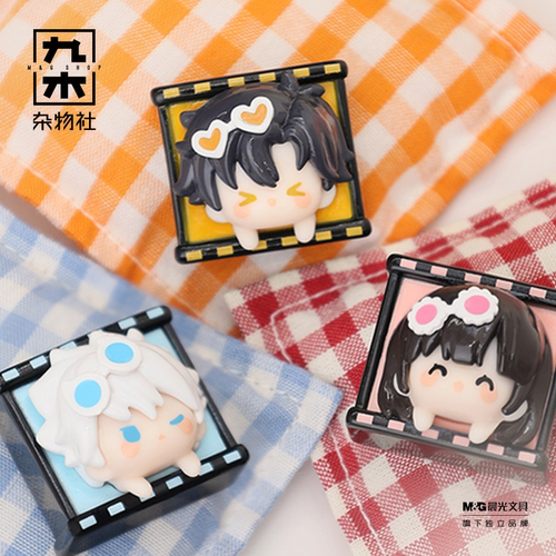九木杂物社光代理人胶片糖果粒系列盲盒萌粒周边玩具桌面摆件迷你