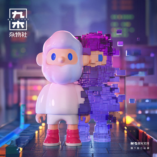 九木杂物社寻找独角兽BOB次世代I·像素全宇宙系列盲盒潮玩手办