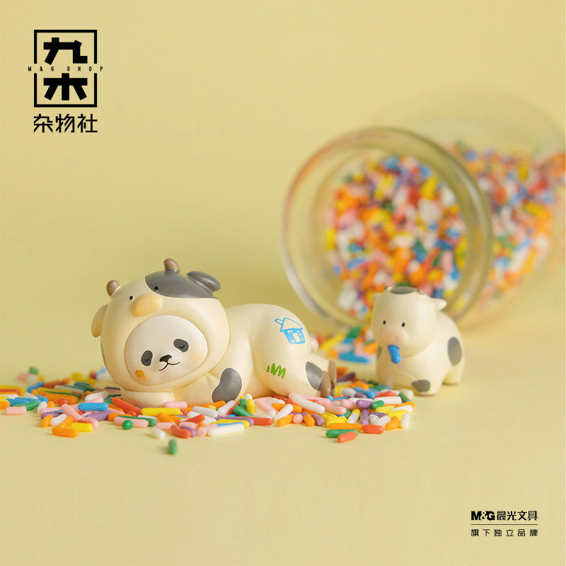 九木杂物社白熊百货PanPan我最喜欢你-牧场大作战系列盲盒礼物