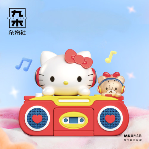 九木杂物社另物赏三丽鸥家族萌音小伙伴复古录音机盲盒可爱女生