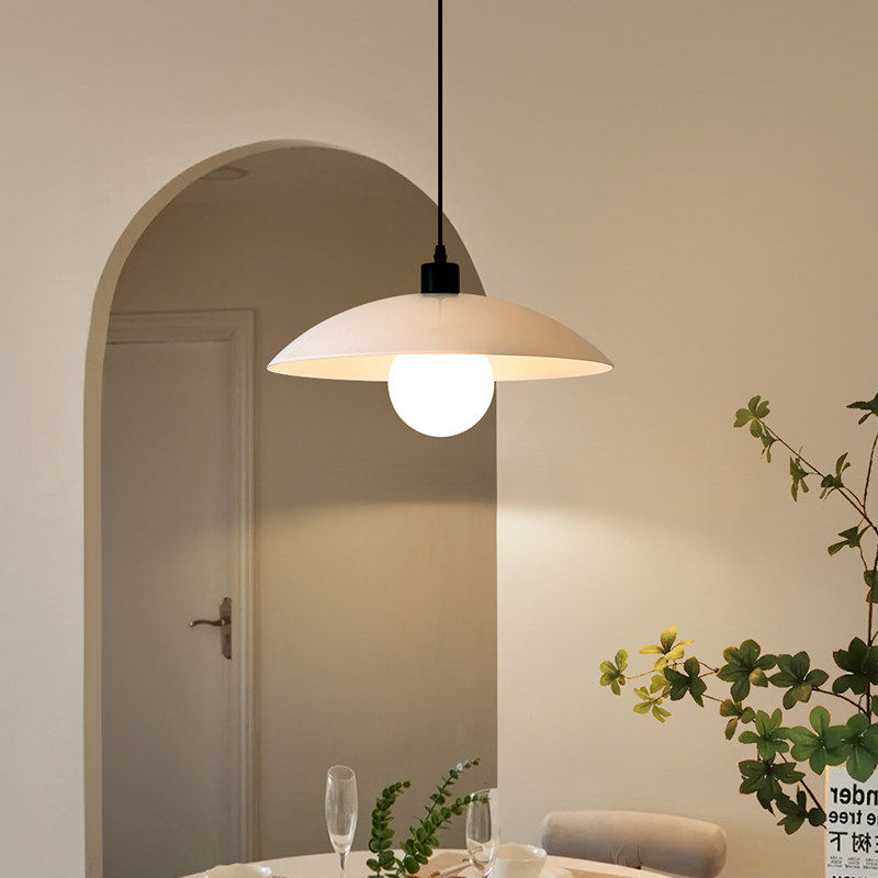 北欧简约餐厅吊灯日式中古风灯具玻璃铁艺护眼LED吊灯吧台现代吊,家装灯饰光源,餐厅吊灯,淘宝优惠券,粉丝福利购,淘宝优惠卷