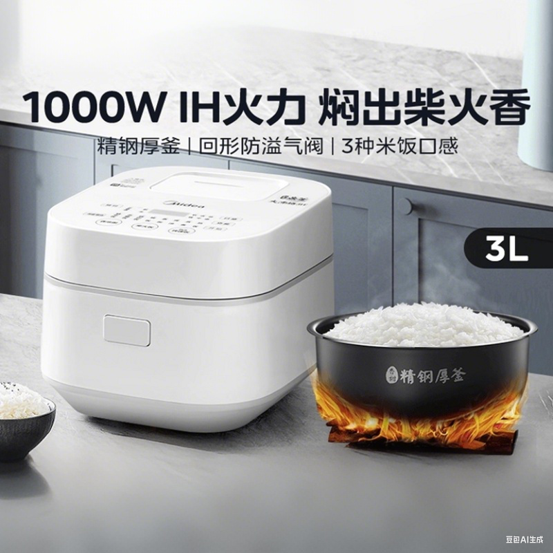 美的电饭煲IH电饭锅家用