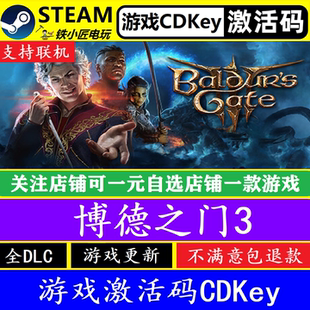 steam博德之门3激活码CDKey 正版游戏全DLC包更新Baldur's Gate 3