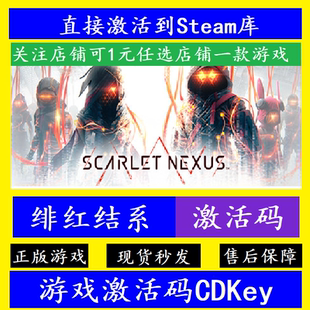 绯红结系 steam入库激活码CDKey 国区全球DLC离线SCARLET NEXUS