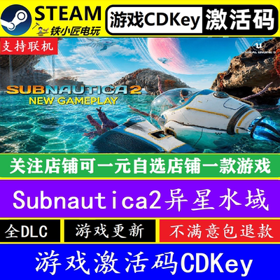 steam深海迷航2异星水域激活码