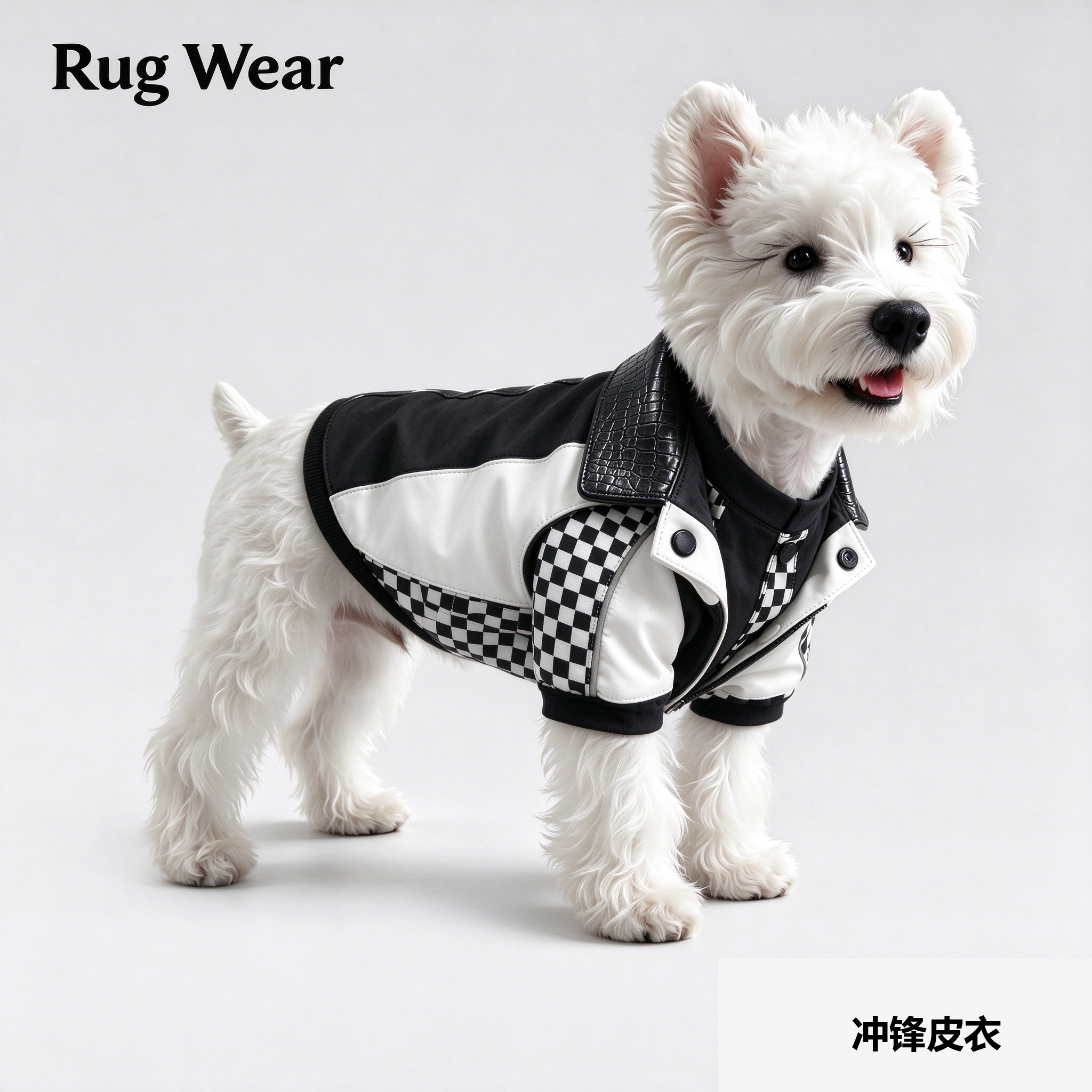 Rug秋冬中小型犬冲锋马甲