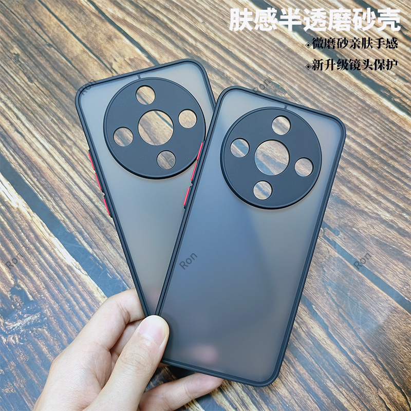 适用华为荣耀X70手机壳MTN一AN00撞色磨砂硅胶5G全包防摔保护套honorX705G男女honor新款叉七零外壳X7O七十