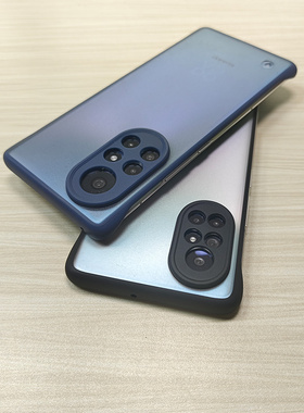 透明边框华为nova8pro手机壳适用nove8硅胶novo半包por新款nv防摔曲屏nov男nowa八n0va女note潮n8保护套外壳