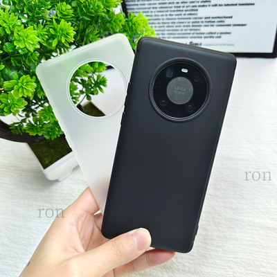 纯色适用华为mate40ePro手机壳mete40proNOH一AN00新款m保护por套男meta女matepro全包防摔硅胶meite魅特软壳