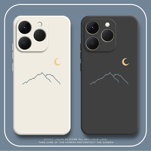 适用Realme15T手机壳真我T15月亮磨砂RMX5112硅胶全包relame防摔保护套oppormx男OPPORealme女新款OPPO外壳