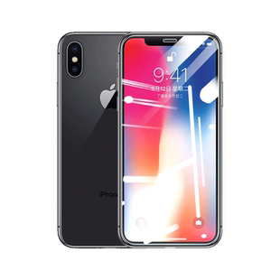 适配苹果X钢化膜iPhoneXs贴膜xsmax手机max高清抗蓝光iponex防爆ipxsmax全屏xmax刚化xm防摔s保护萍果平果xs