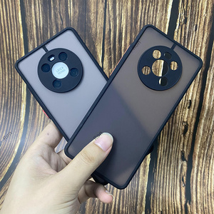 磨砂撞色华为mate40e手机壳适用mete40硅胶m四零全包m防摔mt女meta4oe男mata新mte保护套鼎桥meite魅特4o智选