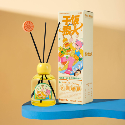 birdtalk今日摆烂系列无火香薰家用卧持久摆件藤条香氛玄关礼物