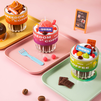 birdtalk咖啡自由系列香薰蜡烛家用小众室内持久香氛摆件