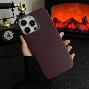 适用于iphone16promax手机保护壳max皮纹爱疯17air裸肌手感女2025新款高级感新机苹果16pro外壳超薄promx/plu