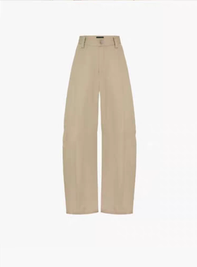 【秦岚同款神裤】MO工装裤2025夏新品棉质弯刀裤中腰MBE2PATT03