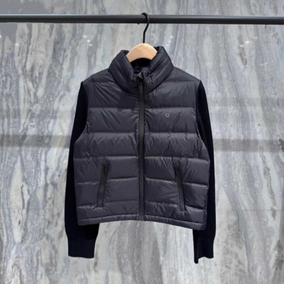 active系列正品羽绒服2025冬新品90绒假两件羊毛袖MBE4EIN065