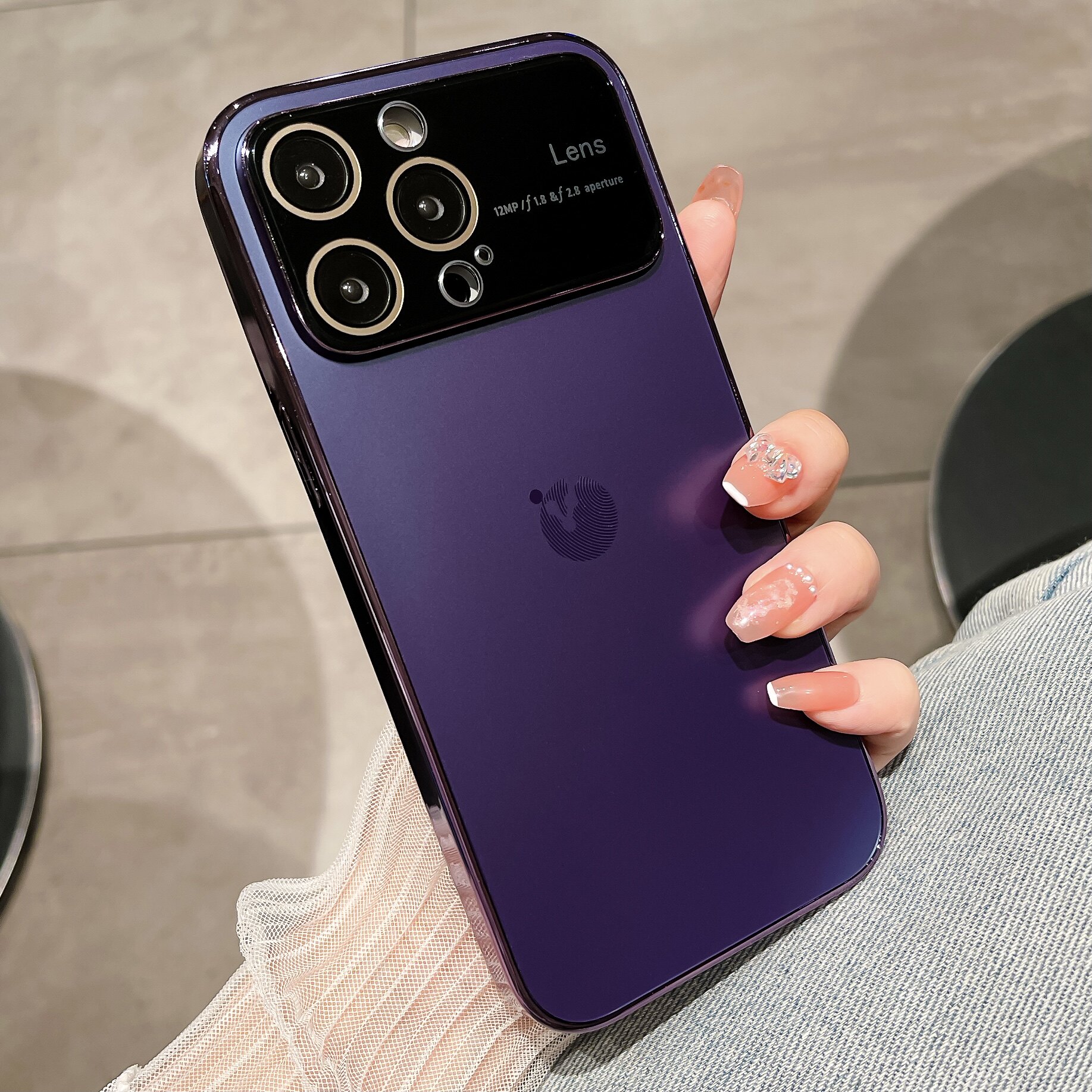 苹果14手机壳网红15大视窗iphone14promax镜头全包防摔适用14plus超薄