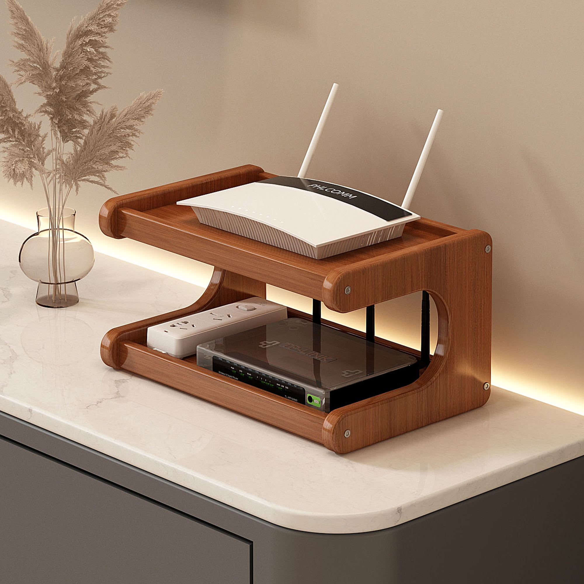 宝睿芝现代简约桌面置物架