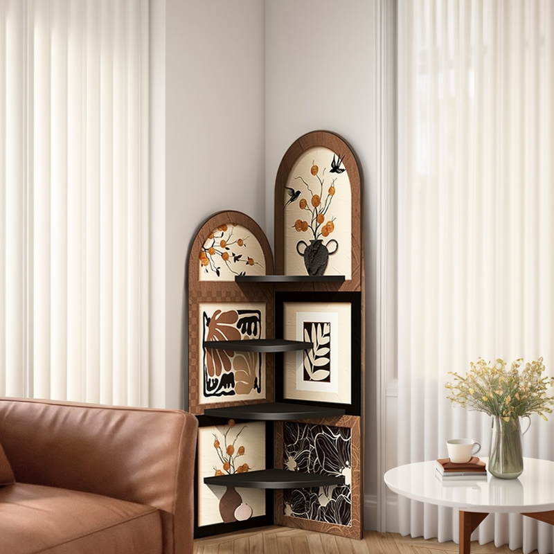 宝睿芝转角置物架书架送货上门