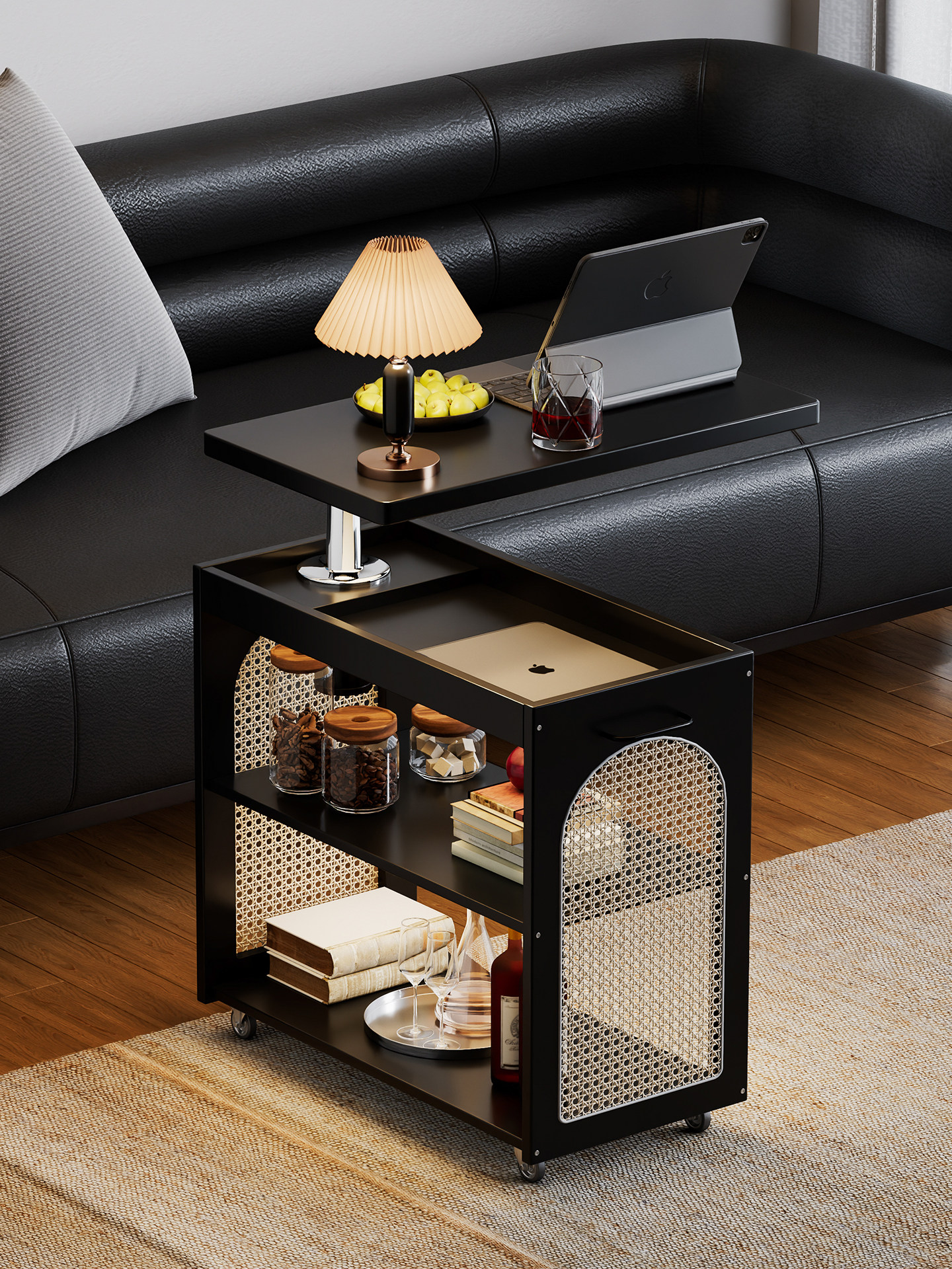 可移动升降茶几客厅沙发边几家用小户型伸缩折叠茶桌茶台一体桌子,住宅家具,升降茶几,淘宝优惠券,粉丝福利购,淘宝优惠卷