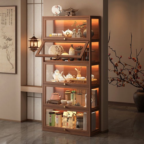 【进口松木-加厚加固】博古架