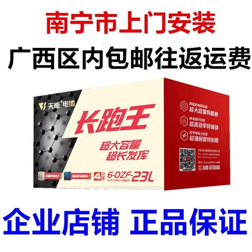 天能长跑王电动车电池电瓶车铅酸