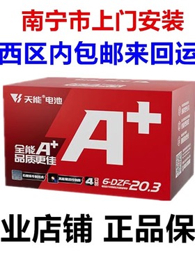 天能60V20.3AH72V48V12AH45A64V14AH电动车电池三轮车电瓶车铅酸