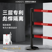 君铎 三层隔离带伸缩带一米线栏杆安全警戒线跨越钻入防护栏围栏