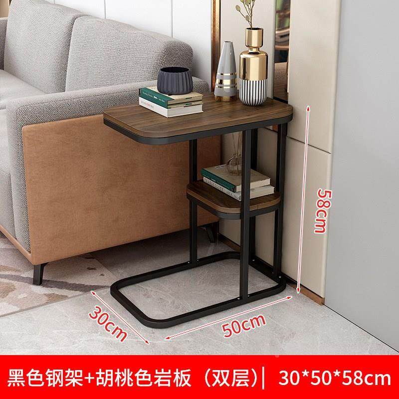 小茶几简约客厅沙发旁边几欧式家用岩板边柜铁艺可移动经济型角几,商业/办公家具,商用休闲沙发,淘宝优惠券,粉丝福利购,淘宝优惠卷