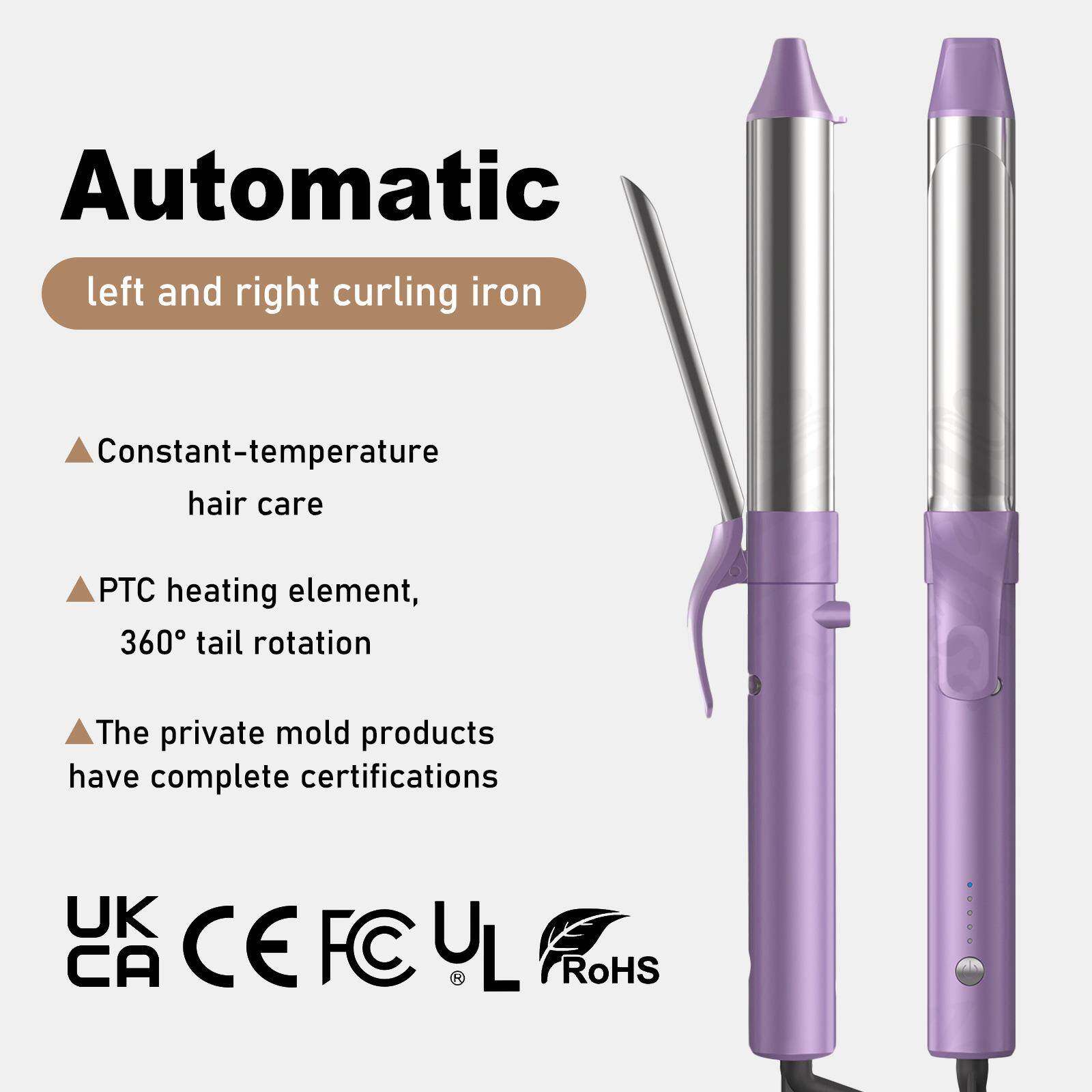 跨境32MM卷发器家用造型蛋卷大波浪卷卷发棒不支持国内自用