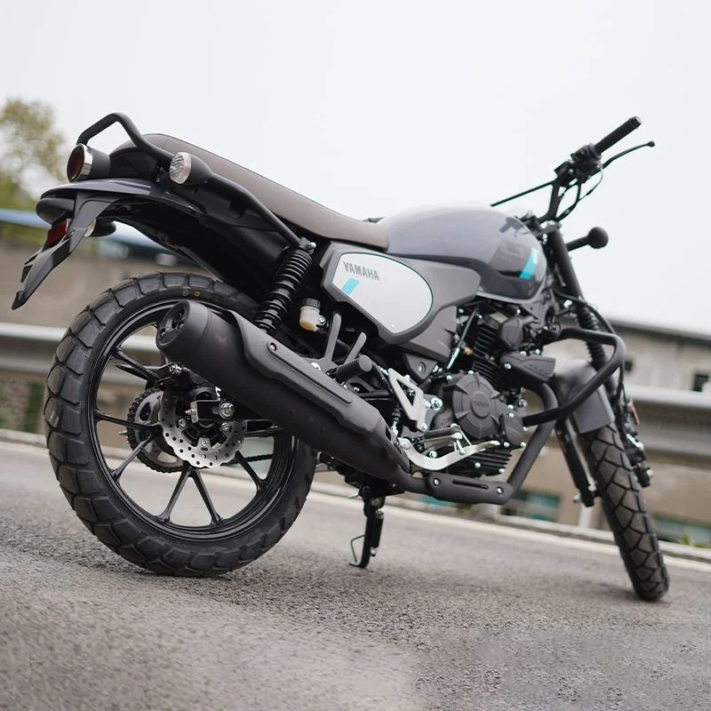 适用雅马哈GT150改装配件前护杠保险杠后货架 快拆防水边包帆布包