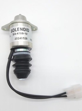 SA-4786-12熄火器1510SP-12ETS熄火器适用洋马3YM30熄火器电磁阀