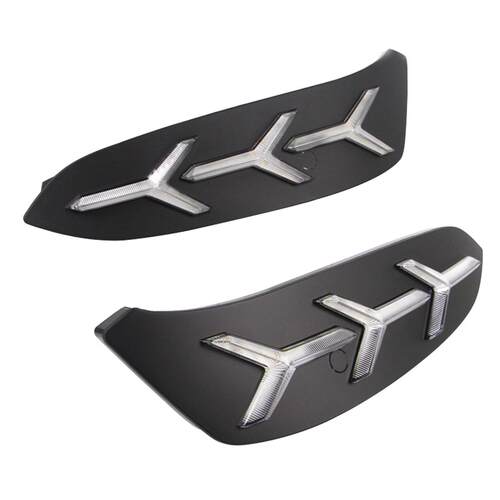 适用于2017 - 2018年 别克 GL6 带黄蓝 三色 日间行车灯 专车专用