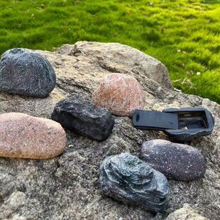 家门口藏钥匙神器假石头放备用钥匙存放盒隐藏式藏东西防盗神器暗