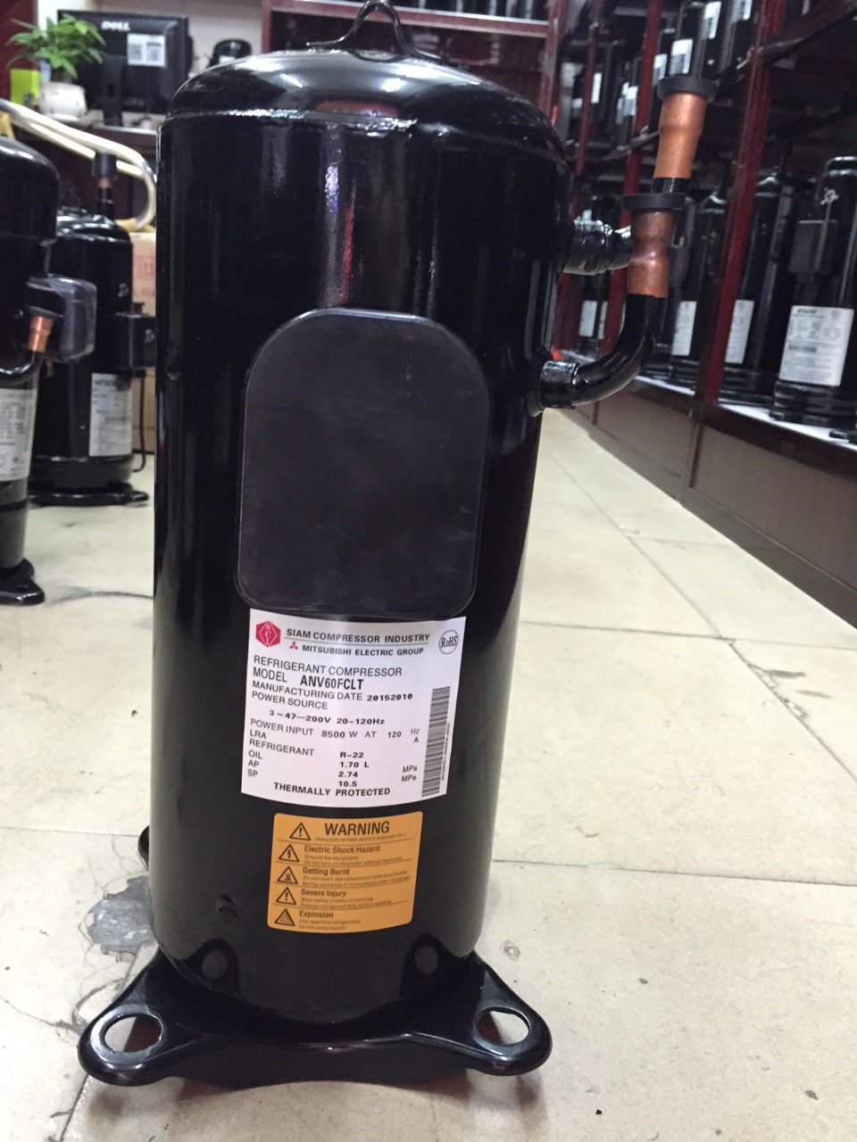 中央空调制冷压缩机三菱原装