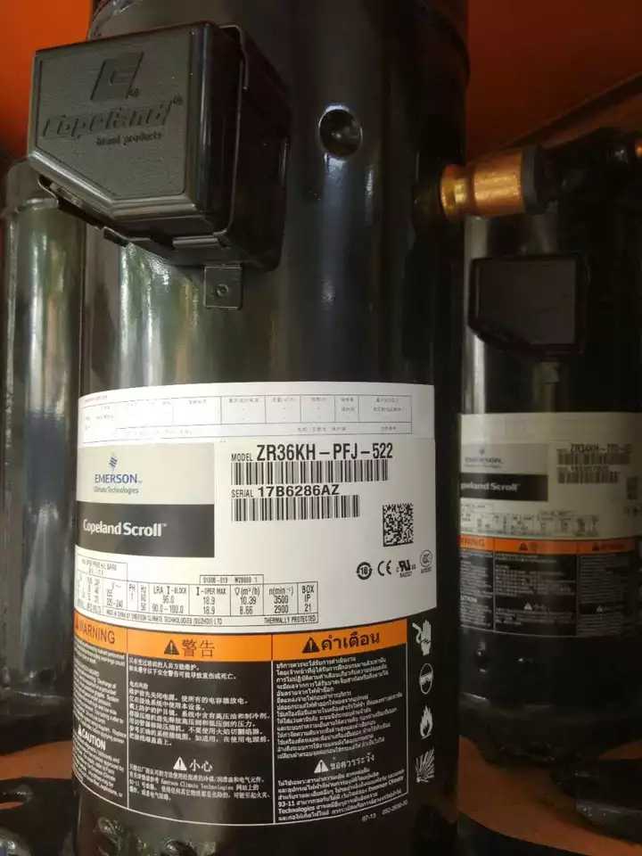 ZR36KH-TFD-522 ZR34KH-PFJ-522原装全新谷轮3匹空调压缩机ZR36K3