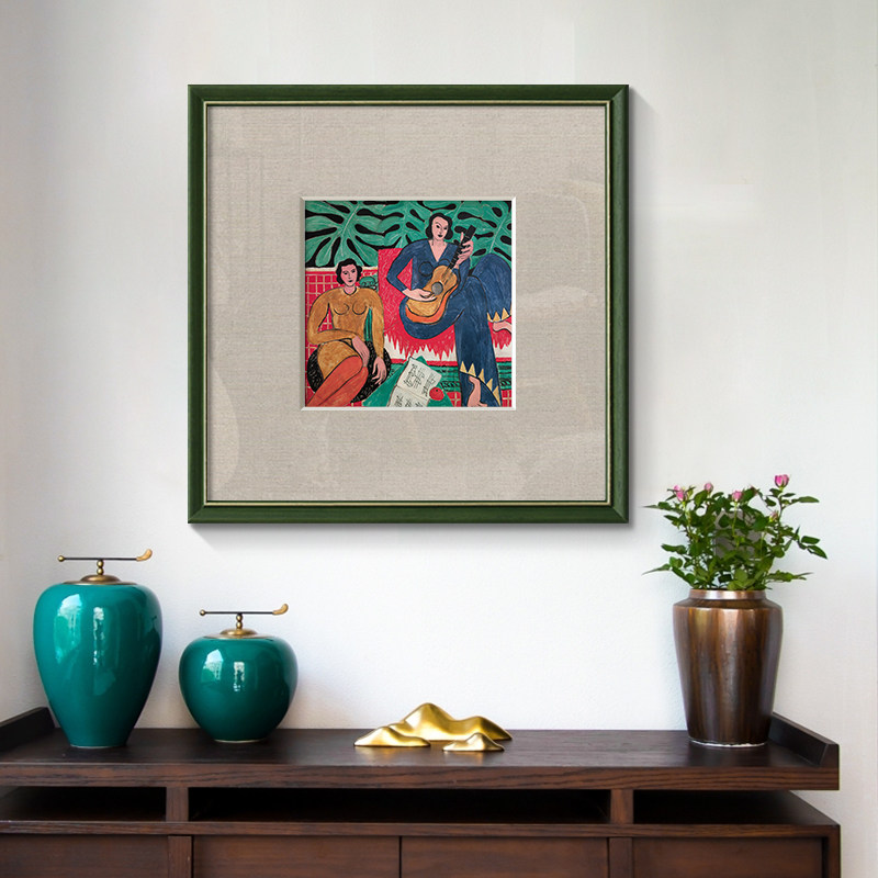 马蒂斯matisse野兽派音乐抽象装饰画大师世界名画艺术家小众油画