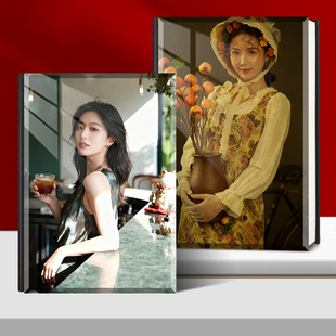 高端水晶照片书定制艺术照影集制作艺术写真照片打印成纪念册制作